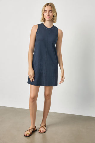 Center Seam Tank Dress Navy Lilla P