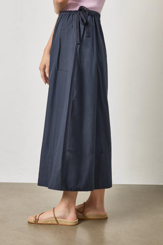 A Line Maxi Skirt Navy Lilla P