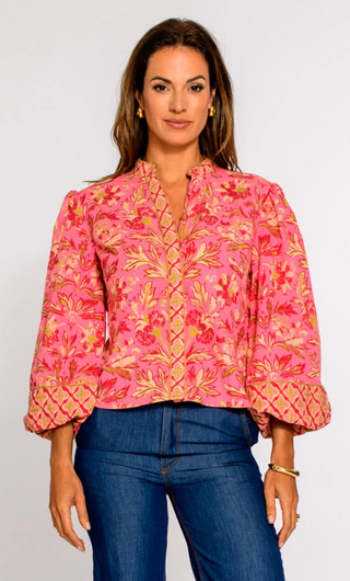 Emily Top Grandeur Cherry Elizabeth James