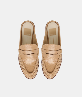 Betzy Latte Embossed Suede Dolce Vita