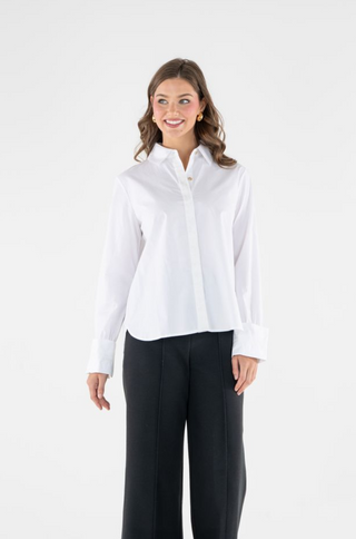 Classic Oxford White Poplin Emily McCarthy