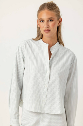 Sadie Shirt Silver Top Sundays