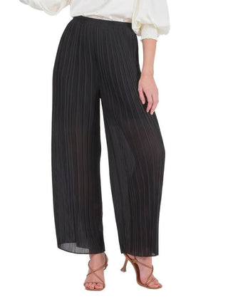 Pleated Pant Black Joy Joy
