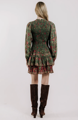 Yolanda Mini Dress Helena Print Love The Label