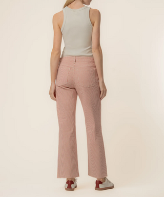 Charlotte Wide Leg Red/ Ivory Kut