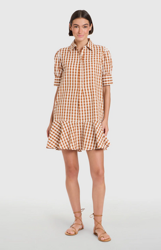 Liv Dress Field Check Livro