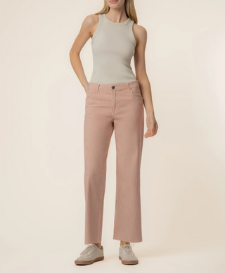 Charlotte Wide Leg Red/ Ivory Kut