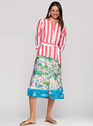 Puerto Banus Striped Dress