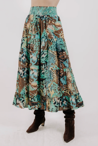 Luelle Skirt Born To Fly Print Love The Label