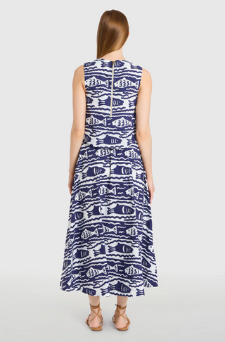 Pavillion Skirt Fish Print Livro