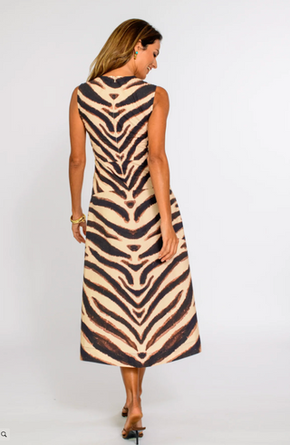 Claire Dress Zebra Elizabeth James