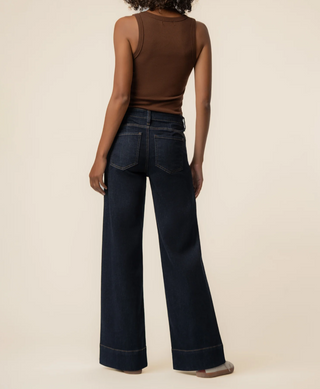 Maya Wide Leg Back Darts Wide Hem Amaze Kut