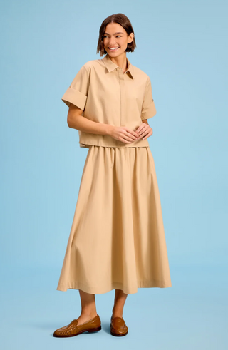 Pavillion Skirt Khaki Livro