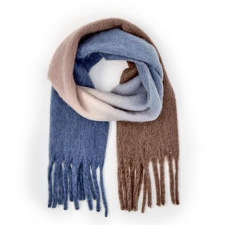 Brown/Blue Ombre Scarf