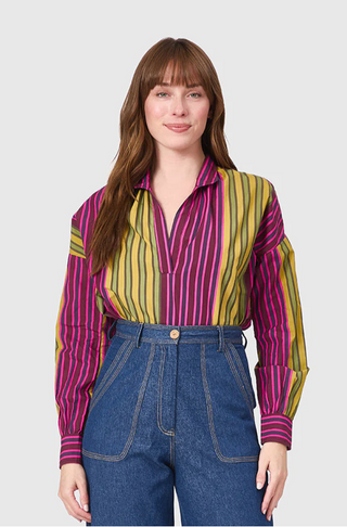 Jane Top Wildberry Stripes Livro