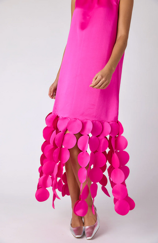 Ponce Party Dress Mollie Pink Crosby