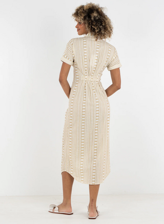 Georgia Dress Piazza Stripe Emily McCarthy