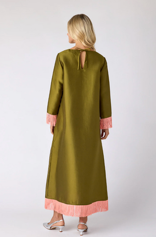 Drewry Dress Olive Crosby