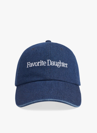 Dark Denim Favorite Daughter Logo Hat