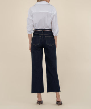 Charlotte High Rise Wide Front Seam Wide Hem Sustain