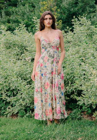Fiorella Maxi Dress Milla Floral Print Love the Label