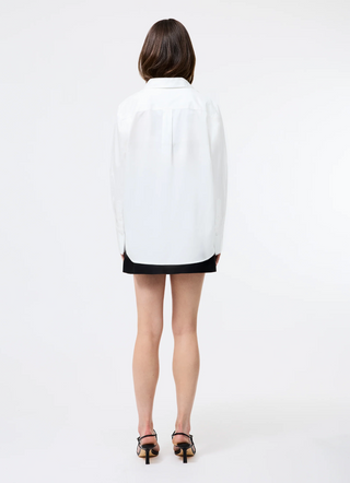 Alexis Cotton Shirt Linen White