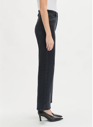 The Mischa Super High Rise Wide Leg Tupelo Favorite Daughter
