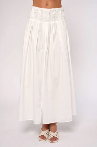Cara Skirt Bright White Love the Label