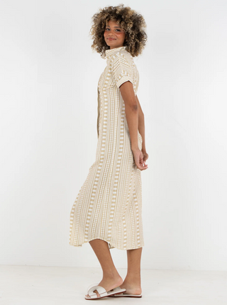 Georgia Dress Piazza Stripe Emily McCarthy
