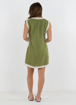 Emily Shift Dress Cardamon Emily McCarthy