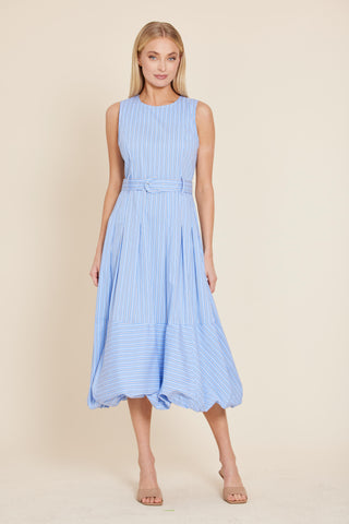 Blue Multi Bubble Dress Dolce Cabo