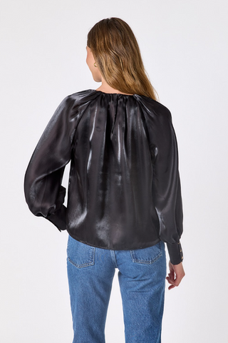 Elizabeth Blouse Black Crosby