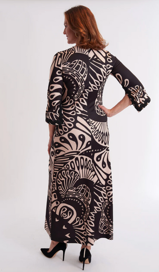 Cassandra Dress Paddle Black CK Bradley