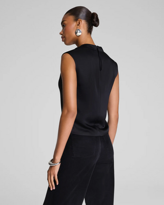 Sleeveless Cowl Neck Top Black Spanx