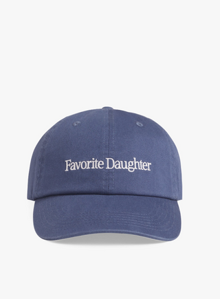 Classic Logo Baseball Cap Navy Favorite Daughter