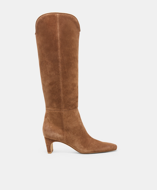 Brion Boot Cocoa Suede Dolce Vita