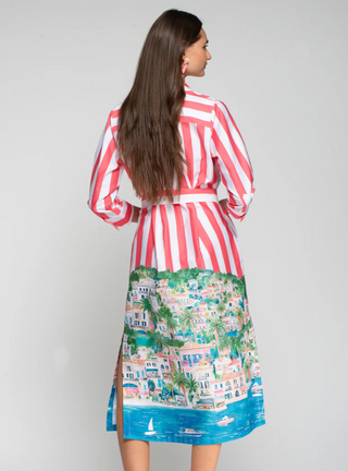Puerto Banus Striped Dress