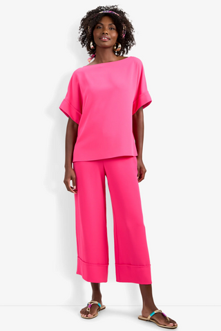 Sofie Top Pitaya Pink Trina Turk