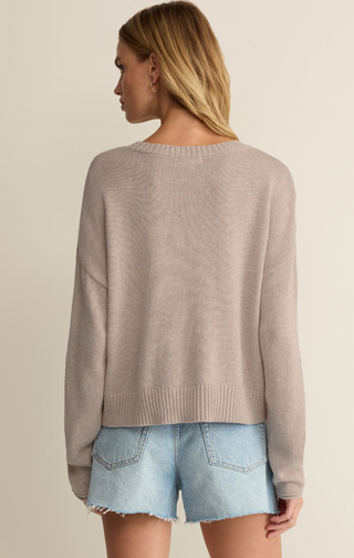 Sienna Patriot Sweater Natural Heather