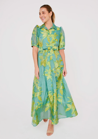 Charlotte Gown Tea Leaf Abbey Glass