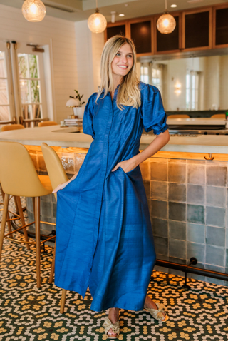Rosie Dress Cobalt Livro