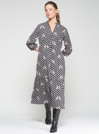 Leopard and Stars Dress Vilagallo