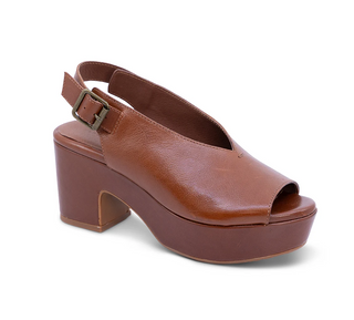 Gael Brown Leather Chocolat Blu