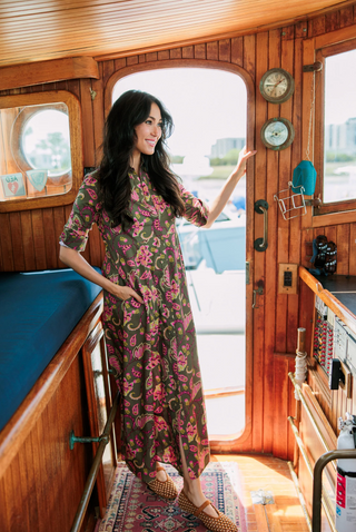 Classic Shirtdress Raspberry Garden Livro