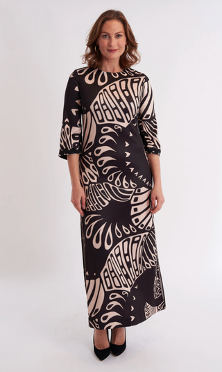 Cassandra Dress Paddle Black CK Bradley