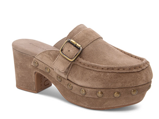 Genni Clog Toffee Suede