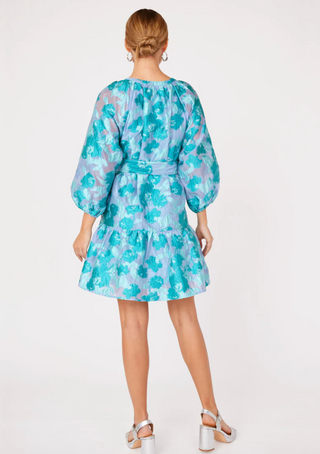 Elise Short Dress Mint Abbey Glass