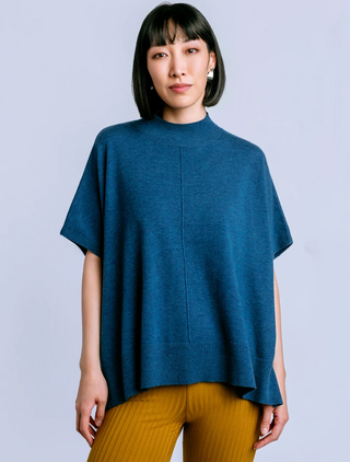 Caroline Top Mosaic Teal Kerisma