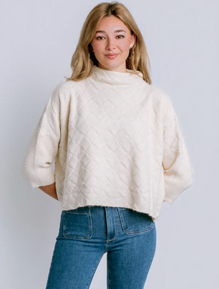Rowena Sweater Ecru Kerisma