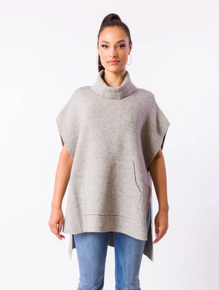 Kanga Poncho Heathered Grey Kerisma